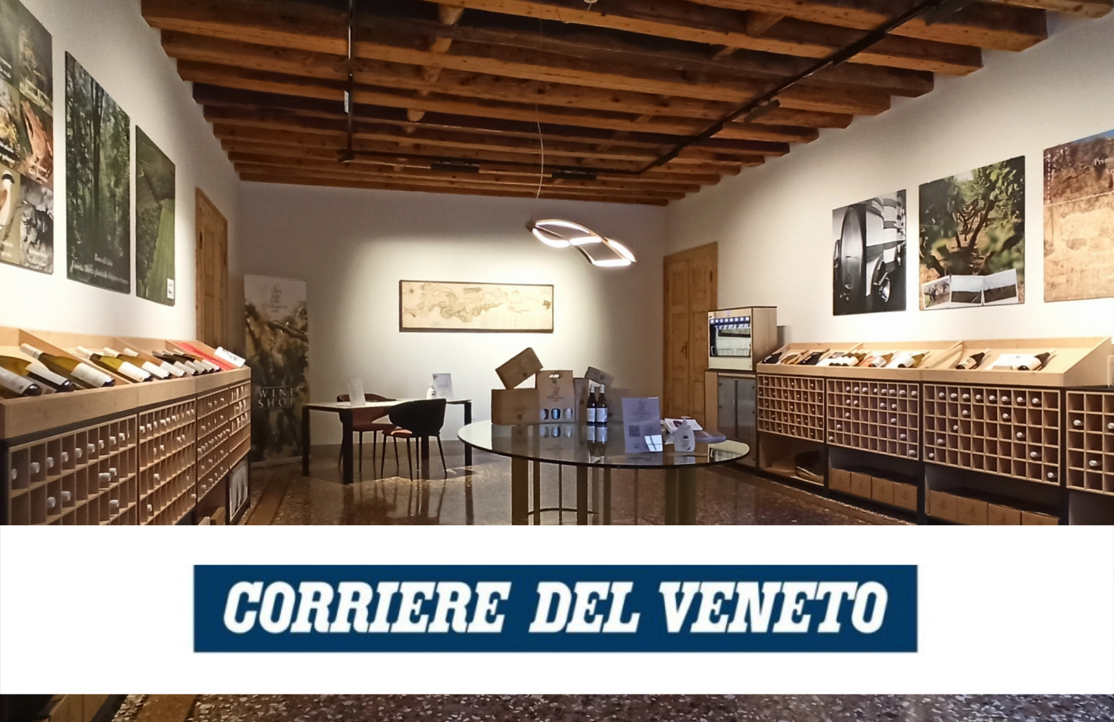 Wine shop su Corriere del Veneto